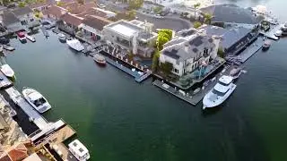 Stunning Harbor View Home in Huntington Beach | Contemporary Architecture Home |$7.4MIL