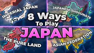 Every Way To Play Japan In Hearts of Iron 4