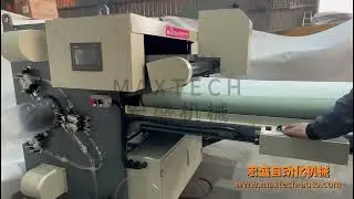 Mattress foam packaging machine