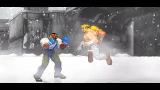 STREET FIGHTER 3: DUDLEY  V.S  ALEX:  |   MUGEN