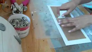 Scrapbooking-Vintage Mini Album with Two Ring Binding (Day 17)