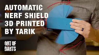 3D Printed Auto-Expanding Nerf Shield (Designed by Tarik)