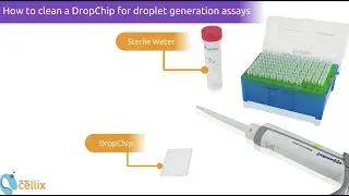 How to clean Cellix's DropChip | Droplet Generation | Microfluidics