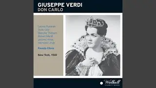 Don Carlo, Act III: Act III Scene 1: Ah, sii maledetto, sospetto fatale (Philip, Rodrigo,...