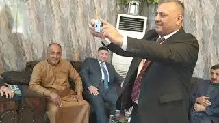 في مضيف أمير قبيلة السادة ال اسود الحسينية في العراق السيد طلال عبد الكريم الاسودي 2020/12/15