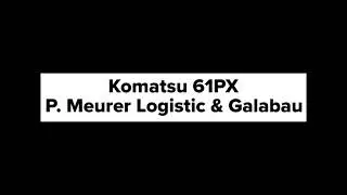 P&uuml;tzfeld / Ahrbr&uuml;ck - Aufr&auml;umen nach der Flut - Komatsu 61PX - 12/09/2021