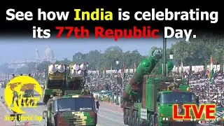 Watch: See how India is celebrating its 77th Republic Day.