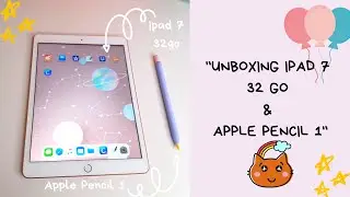 UNBOXING 2020: Getting the iPad 7th Gen 10.2” + Apple Pencil 😍
