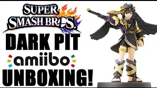 Dark Pit Amiibo Unboxing - Smash Bros 4 Wii U