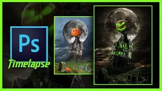 Happy Halloween! My submissions for Benny's Edit War | Photoshop time-lapse