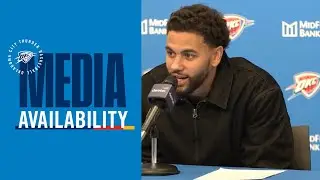 Ajay Mitchell on learning from his teammates | Post Game Media | November 19, 2025