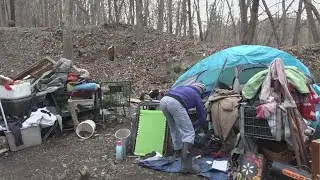 Bangor closes encampment, connects unhoused people with housing options