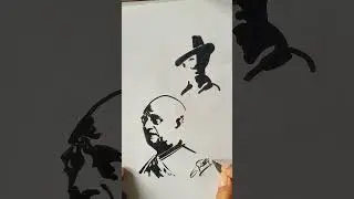 How to draw easy freedom fighter drawing//Painting