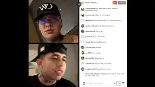 LIVE COMPLETO DE BLESSD Y WESTCOL *AIDA HIZO ALGO MUY FEO*
