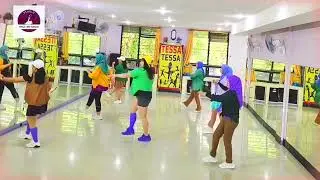 The Monster Line Dance - Fabien REGOLI - Improver - Eminem ft. Rihanna - TESSA (East Jakarta - INA)