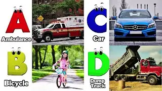 Alphabet Song with Transport | ABC Learning Video for Preschool Kids | Koko Study Class 2025
