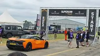 Supercar show fast car launch 2025