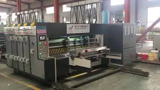 Automatic 3 color printer slotter machine 900x2200(mm)