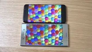 Sony Xperia XZ Premium vs Samsung Galaxy S8 - 4K Display Comparison!
