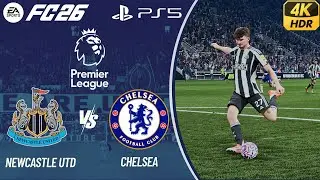 FC26 - NEWCASTLE UTD VS CHELSEA | PREMIER LEAGUE | LEGENDARY DIFFICULTY | 4K HDR