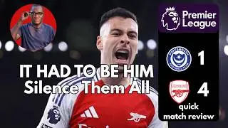 It Had to Be Martinelli - Portsmouth vs Arsenal Quick Review | FA Cup Round 3