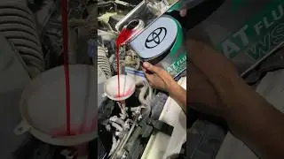 How to transmission oil change Toyota Corolla 1.6 2015 #mechancial #automobile #engine #acservice