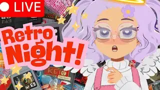 COMFY RETRO NIGHT💖#vtuber #art #retro #conkersbadfurday #retrogaming