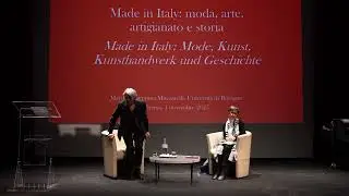 Maria Giuseppina Muzzarelli | Storia della moda italiana tra arte e artigianato | 4 novembre 2025