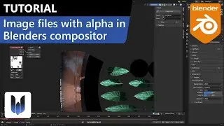 Blender tutorial: Create images files with alpha in Blenders compositor