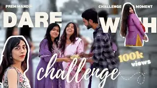 Prem Mandir Dare With Girls 😱 | Road To 100K Views 🔥 | Public Challenge#vrindavan  #challenge