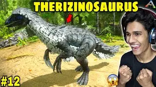 Я наконец-то приручил теризинозавра 😱 — геймплей Ark Mobile