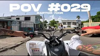 Visitando Vieques (PR) en un Raptor 700r | POV #029