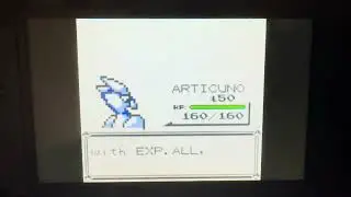 Pok&eacute;mon Yellow - Articuno uses Ice Beam