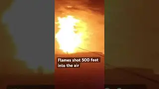 Gas pipeline explosion in Oklahoma panhandle. #oklahoma #explosion