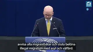 D&ouml;den p&aring; Medelhavet forts&auml;tter s&aring; l&auml;nge EU bel&ouml;nar illegal invandring- Charlie Weimers