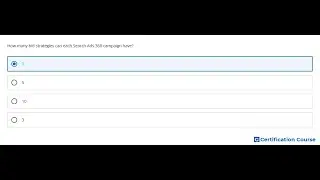 How many bid strategies can each Search Ads 360 campaign have?
