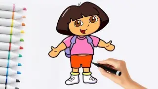How To Draw Dora The explorer |