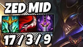 Zed MID vs Katarina [ OTP ] Lol Korea Grandmaster Patch 12.18 ✅