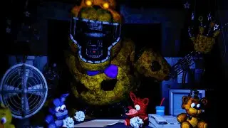 FREDBEAR WAS HIDING IN THE FNAF 2 BACKROOM.. TERIFYING! | FNAF A Golden Past Chapter 2