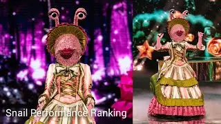 The Masked Singer UK Snail Performance Ranking
