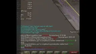 178kc Perfect Verzik/Tob w 2 tank swaps and purple