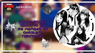 Brawl Stars react to Y/N as Member of Charlie’s trio(Tomie) || 🇧🇷🇺🇸🇪🇸🇷🇺 || [Gacha Life 2]