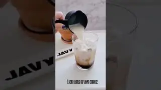 Iced Mocha using Javy Coffee 😋