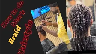 Men&rsquo;s Braid Hairstyle #trending #viral #hair #shortsfeed #shortvideo #shorts #hairstyle #haircut 