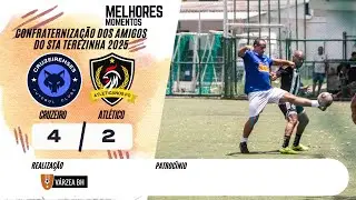 Jogo de confraternização dos amigos do Santa Terezinha 2025: Cruzeiro 4x2 Atlético