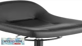 VEVOR Shop Stool 300 LBS Rolling Garage Stool 22 to 26 Adjustable