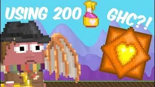 Growtopia | Using 200 Love potions - GHC?!