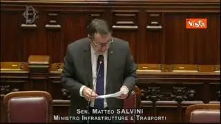 Salvini: Pedaggio tangenziale Napoli risale al 2009, ridurre remunerazione concessionari