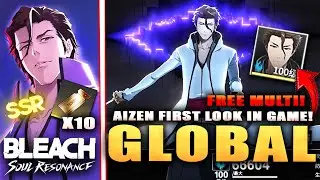 *FREE* AIZEN MULTI! AIZEN FIRST LOOK IN GAME & FAKE AIZEN KITS! (Bleach Soul Resonance)