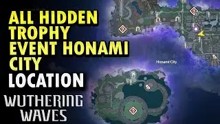 All Hidden Trophy Event Honami City - Wuthering Wave 2.8